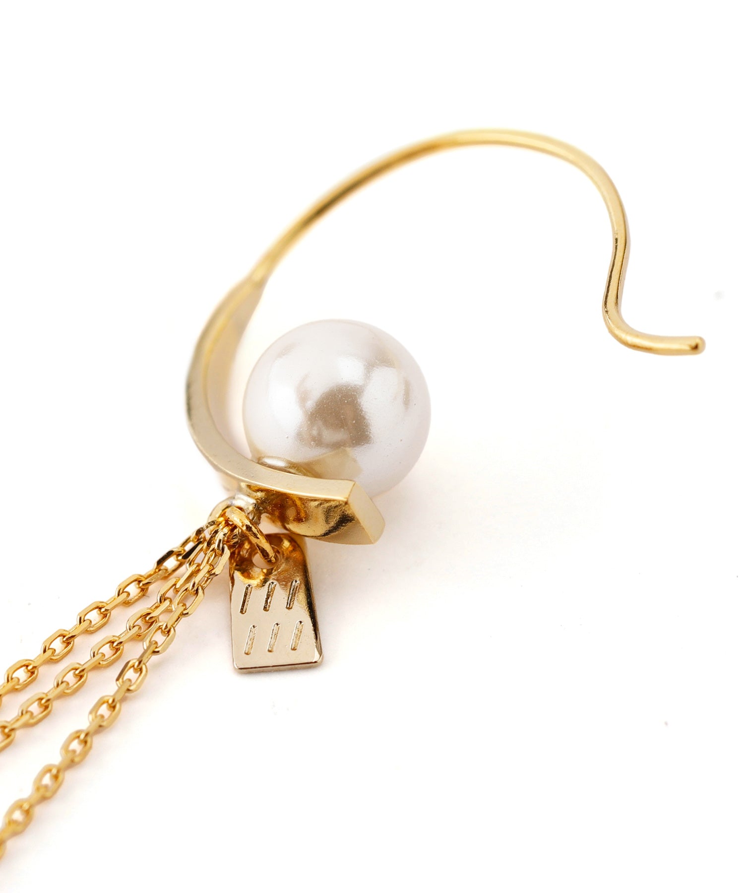 mimi33】パールのチェーンロングピアス[Sheerchic]｜SANPO ONLINE