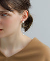 Asymmetrical pearl earrings [Sheerchic]