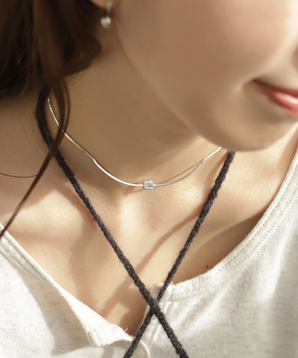 フックモチーフチョーカー[silver925][Basic]