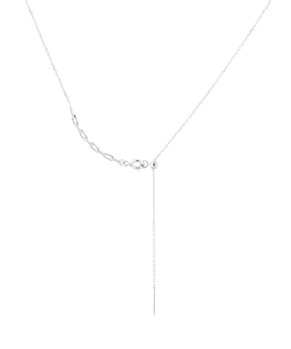 チェーンモチーフネックレス[silver925][Basic]