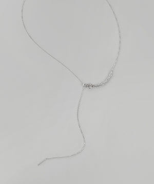 チェーンモチーフネックレス[silver925][Basic]