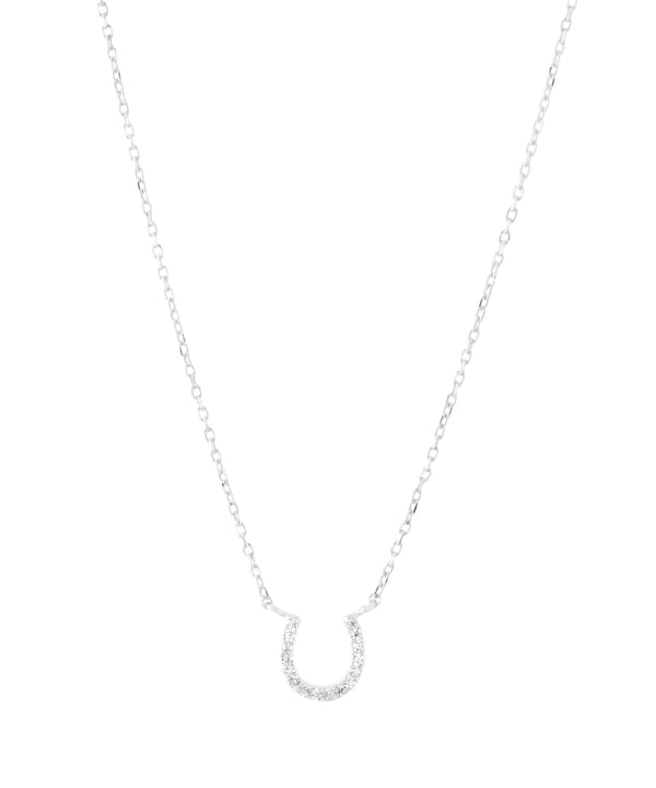 ビジューホースシューネックレス[silver925][Basic]