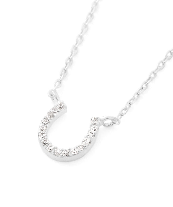 ビジューホースシューネックレス[silver925][Basic]