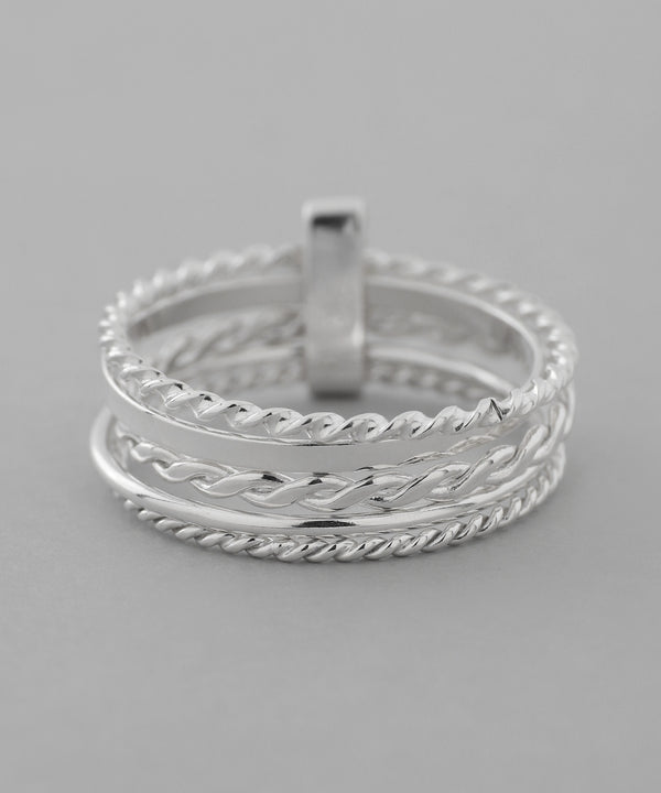 Multi-design 5-ring set [silver925][Basic]
