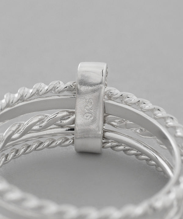 Multi-design 5-ring set [silver925][Basic]