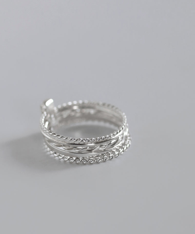 Multi-design 5-ring set [silver925][Basic]