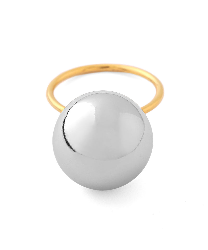 Combination Color Sphere Ring