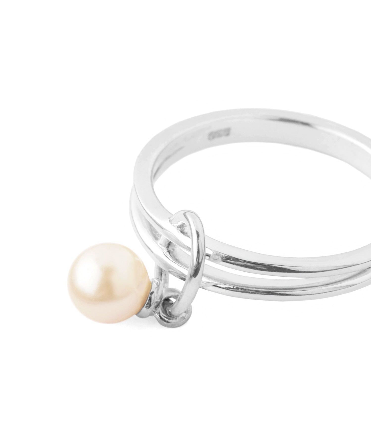 ANEMONE】パールチャームリング[silver925]｜アネモネ・シエナロゼ