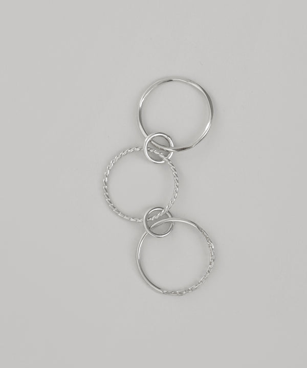 3連リング[silver925][Basic]