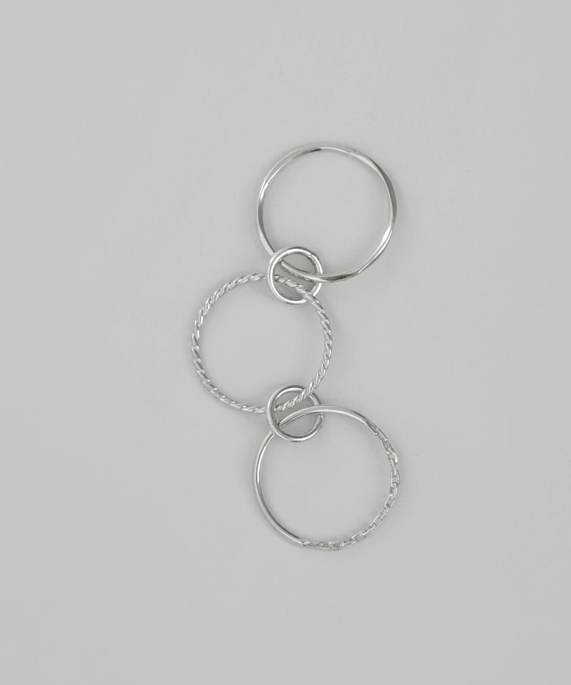 3連リング[silver925][Basic]