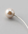 American shell pearl earrings [silver 925] [Basic]