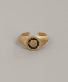 Natural Stone Signet Ring [Ownideal]