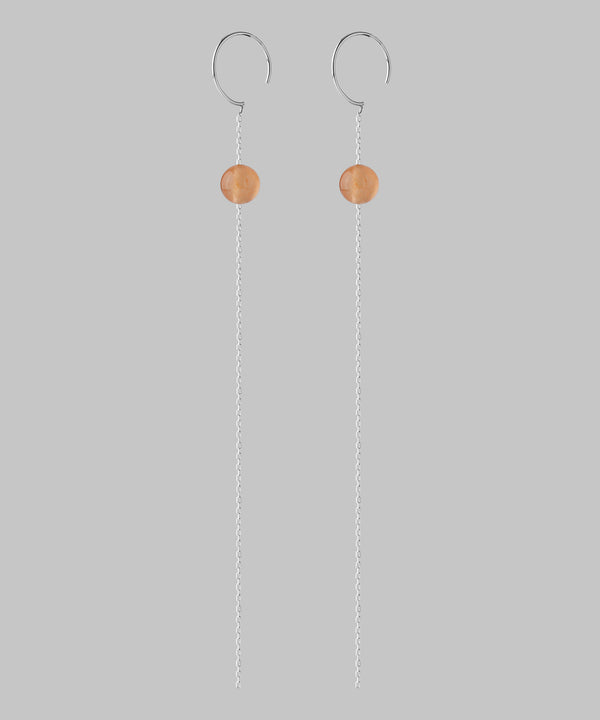 ジェムストーンピアス[silver925][Basic]