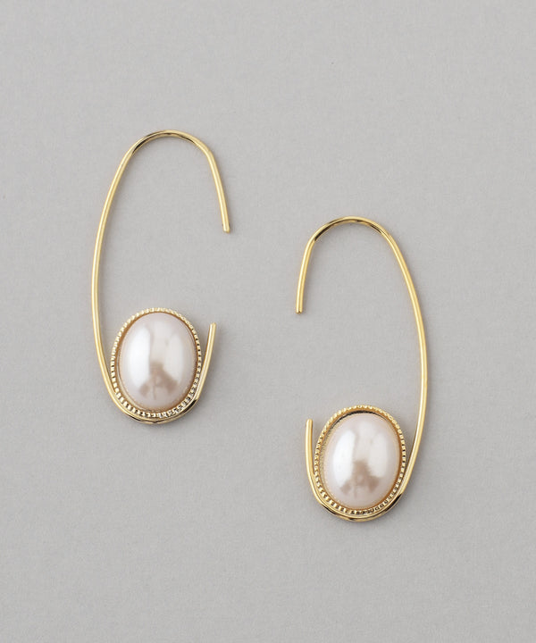 【SANPO ONLINE限定】パールフックピアス[Sheerchic]