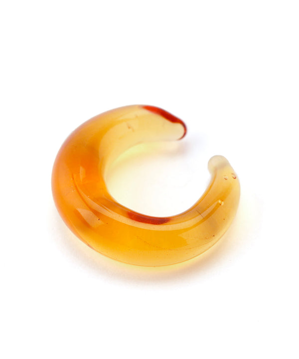 Clear glass ear cuff [Ownideal]