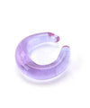 Clear glass ear cuff [Ownideal]