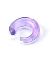 Clear glass ear cuff [Ownideal]