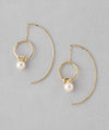 パール×ノットフープピアス[Sheerchic]
