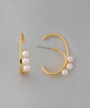 Pearl cuff earrings [Ownideal]