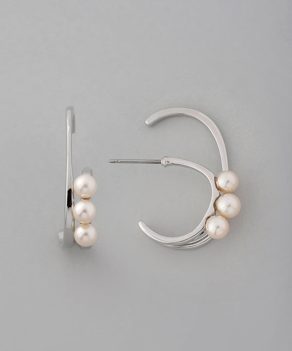 Pearl cuff earrings [Ownideal]