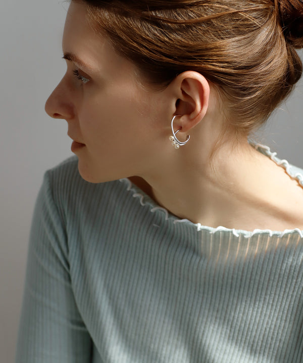 Pearl cuff earrings [Ownideal]