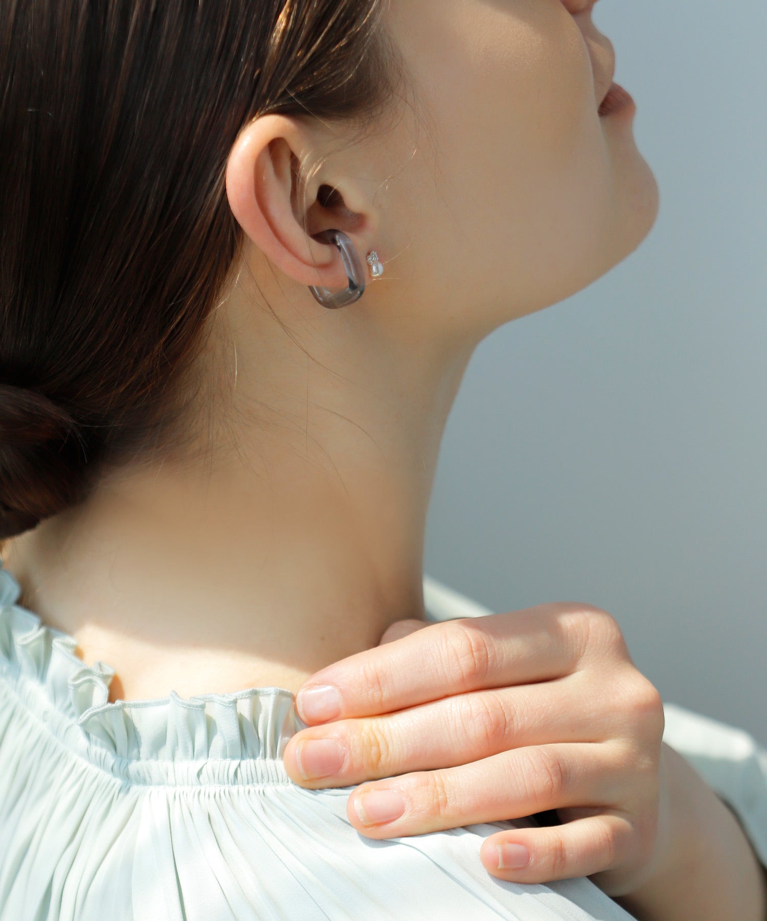 mimi33】カラーガラスイヤーカフ[Ownideal]｜SANPO ONLINE(サンポー