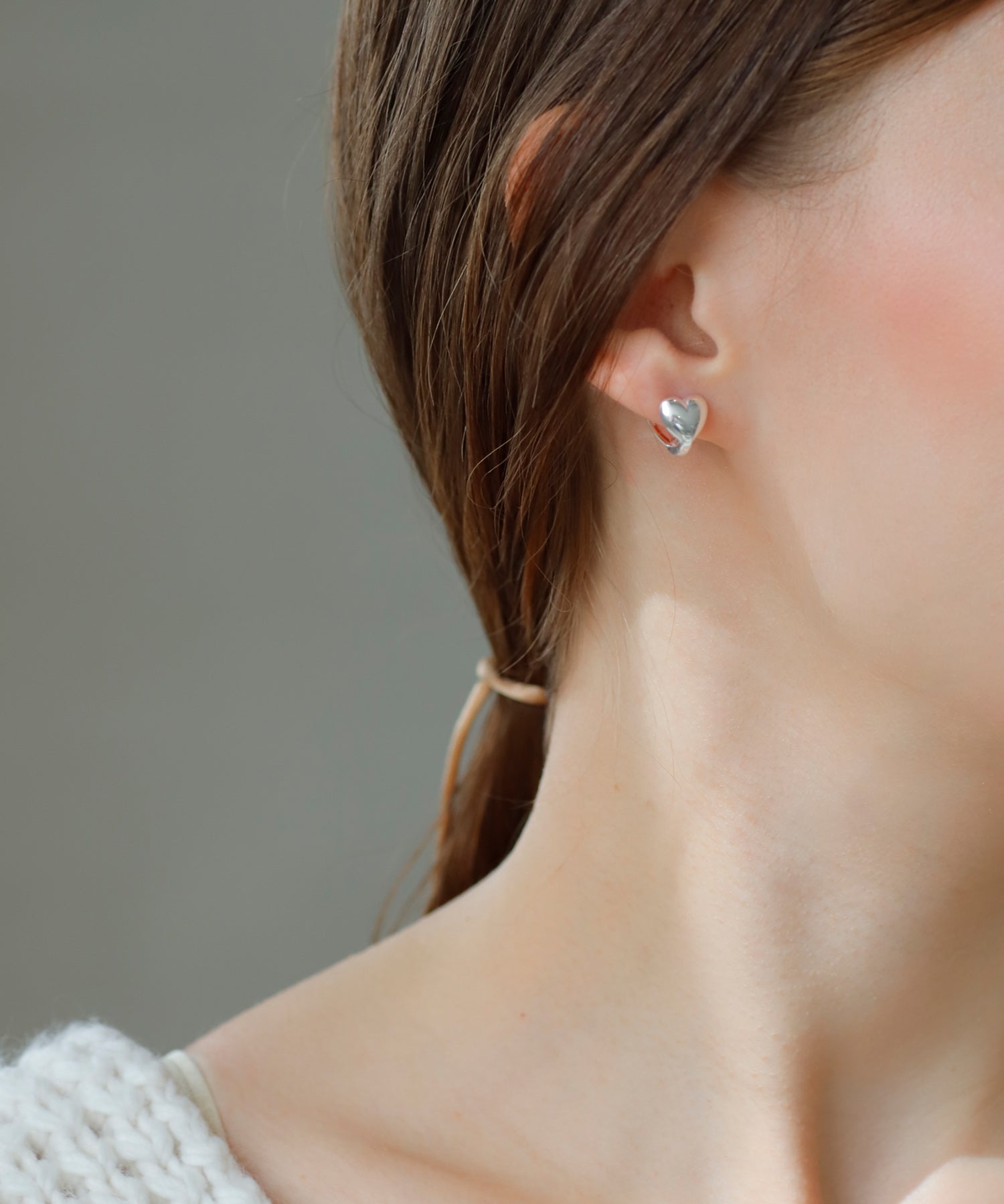 お客　両耳　シルバー925 3.5×21mm フープピアス 新品 【 3mm×21mm 】両耳用 シルバー925 フープピアス - メルカリ