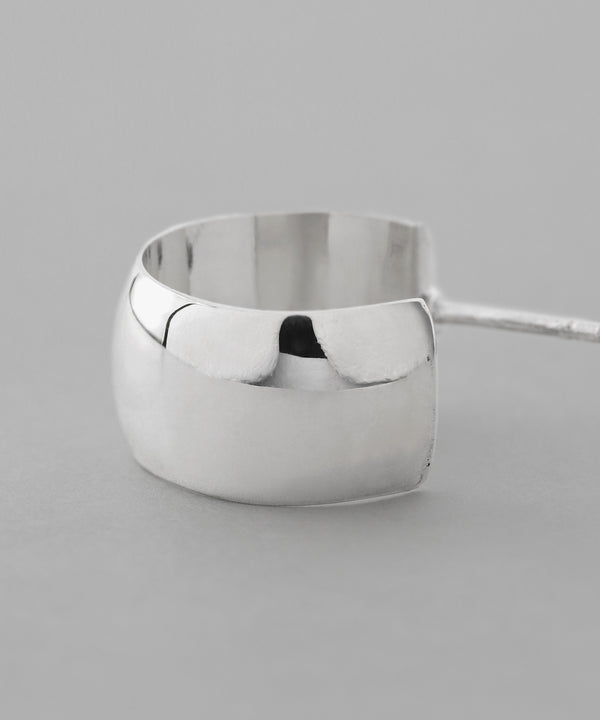 ワイドフープピアス[silver925][Basic]