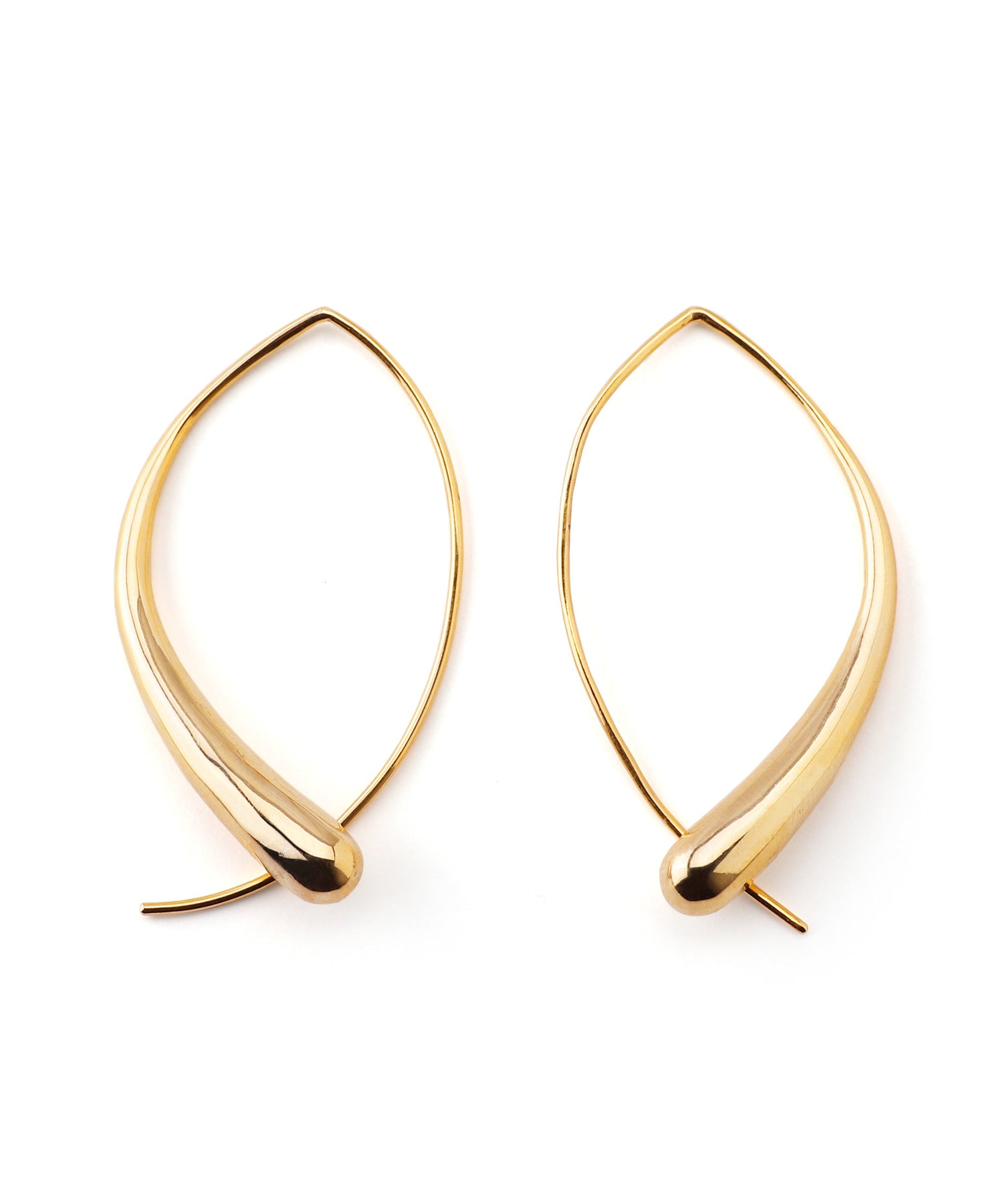 mimi33】ドロップフックピアス[Sheerchic]｜アネモネ・シエナロゼ