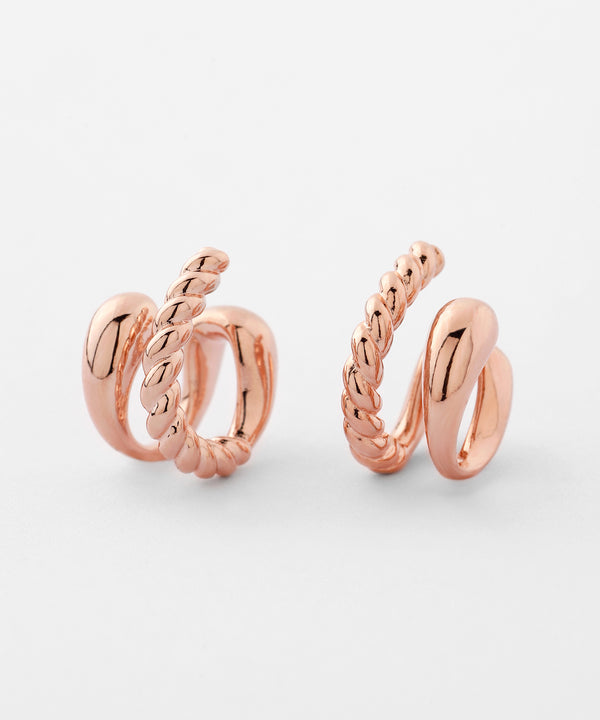 Double Line 2-Way Earrings [Basic]