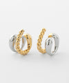 Double Line 2-Way Earrings [Basic]
