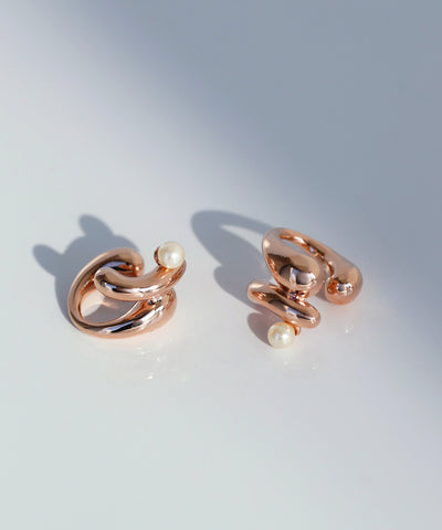 Pearl x Nuance 2-Way Earrings [Basic]
