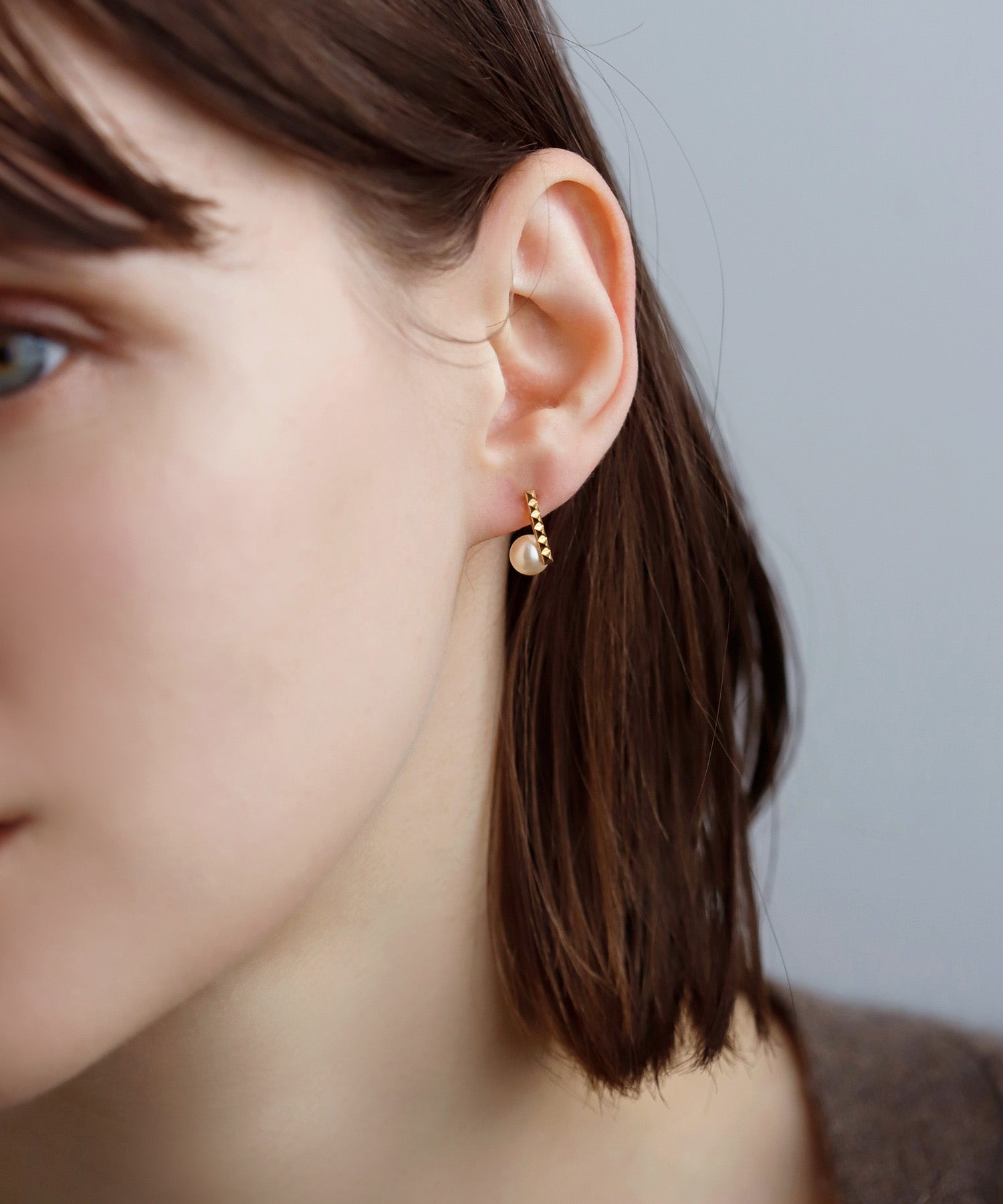 mimi33】パール×スタッズピアス[Sheerchic]｜SANPO ONLINE(サンポー