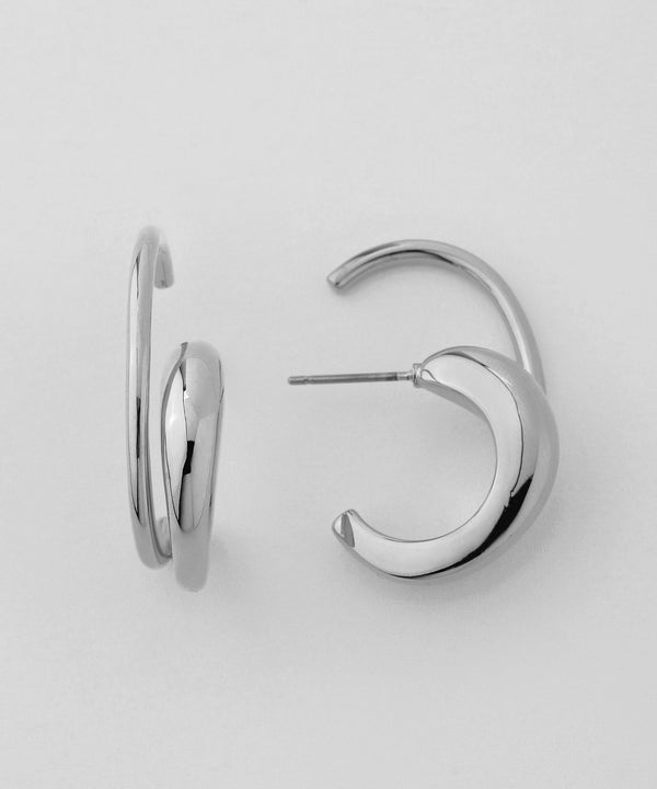 ダブルラインカフピアス[Ownideal]