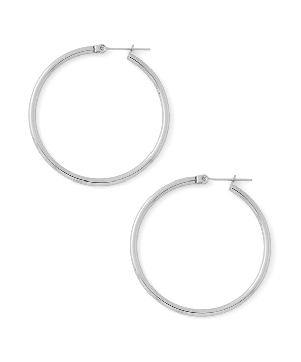 メタルフープピアス[ステンレス][Basic]