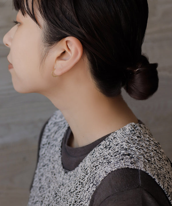 チェーンフープピアス[Sheerchic]