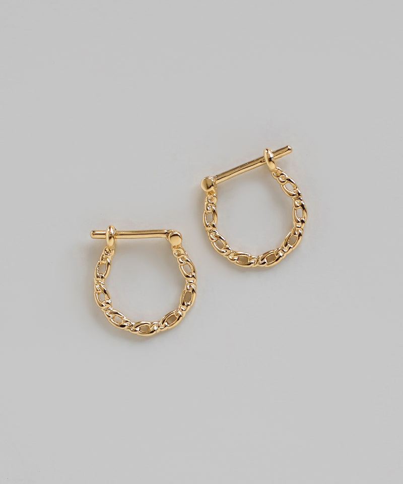 チェーンフープピアス[Sheerchic]