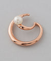 Pearl x Double Line Ear Cuff [Sheerchic]
