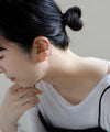 Pearl x Double Line Ear Cuff [Sheerchic]