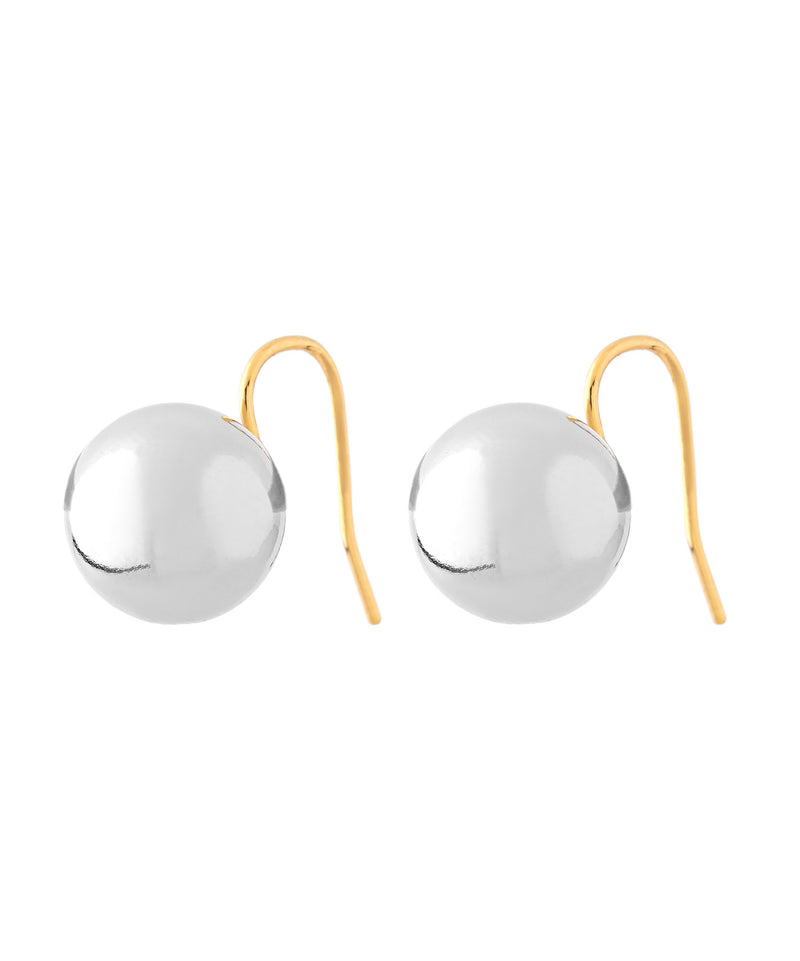 Combination Color Sphere Hook Earrings