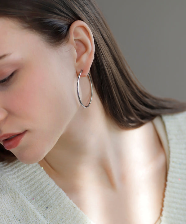 ゼロフープピアス[M][Basic]