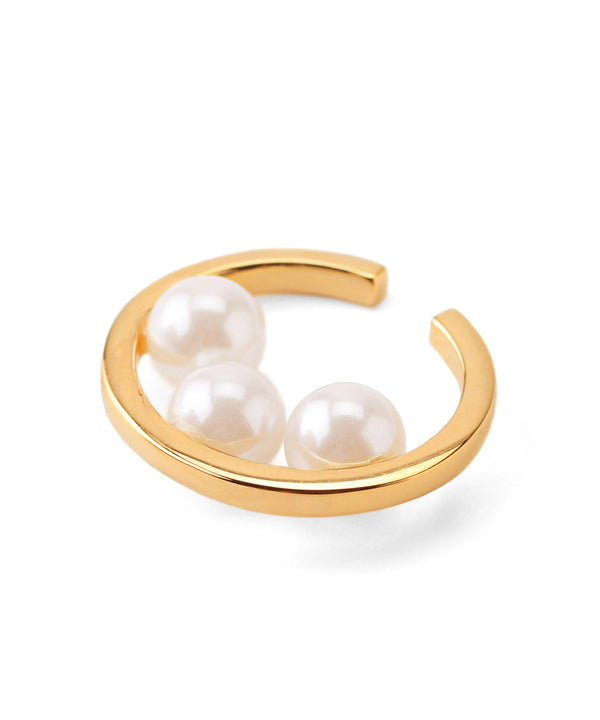 Pearl volume ear cuff [Ownideal]