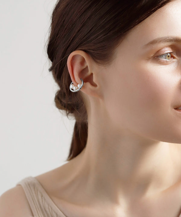 Pearl volume ear cuff [Ownideal]