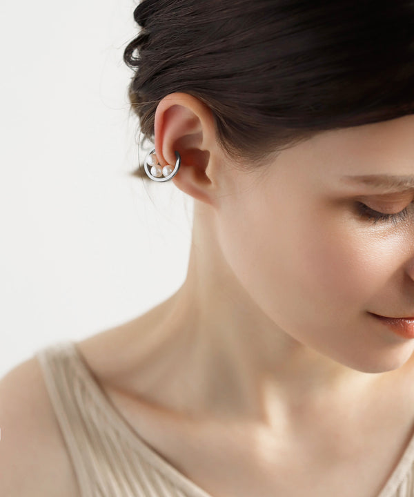 Pearl volume ear cuff [Ownideal]