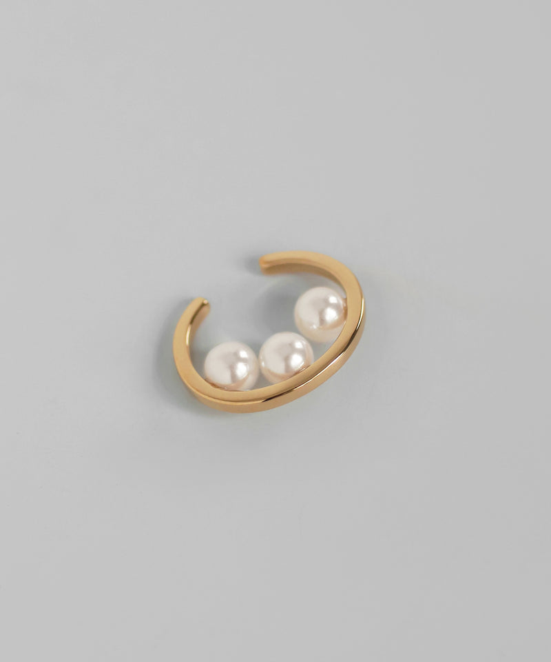 Pearl volume ear cuff [Ownideal]