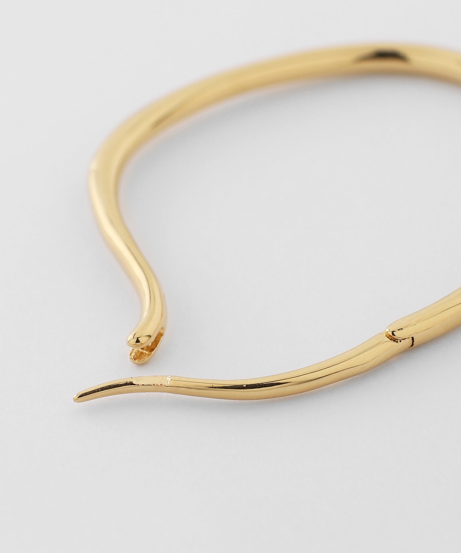 mimi33】ゼロフープピアス[M][Basic]｜アネモネ・シエナロゼ・ミミサン