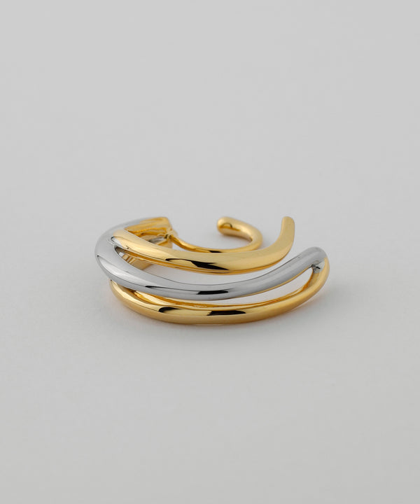 Combination Color Hoop Line Earrings [Ownideal]