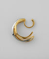 Combination Color Hoop Line Earrings [Ownideal]