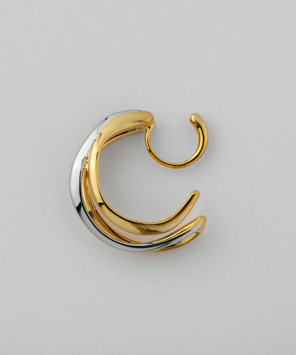 Combination Color Hoop Line Earrings [Ownideal]