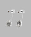 天然石バックキャッチピアス[silver925][Sheerchic]